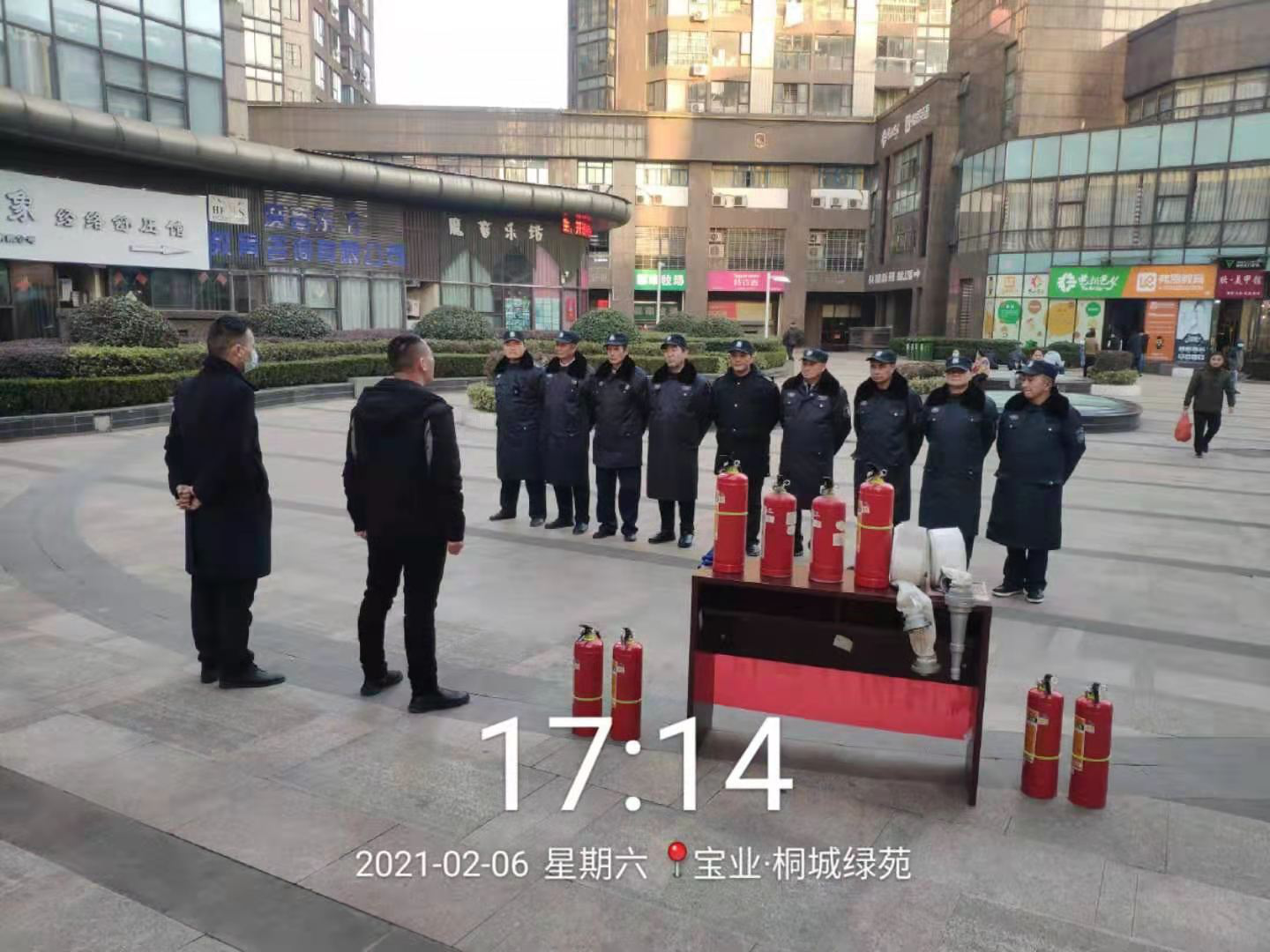 冬季防火我先行，消防演练不放松